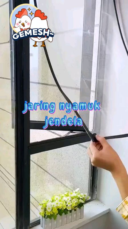jaring nyamuk jendela #DiskonRacunShopee #GratisOngkirRP0 #VirallDiShopeeVideo #trending #checkoutsekarang #fyp #wajibbeli