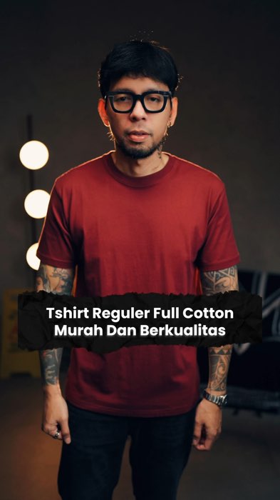 Kaos reguler fit full katun harganya gak masuk akal! #kaos #kaospolos #tshirt #menswear #mensfashion