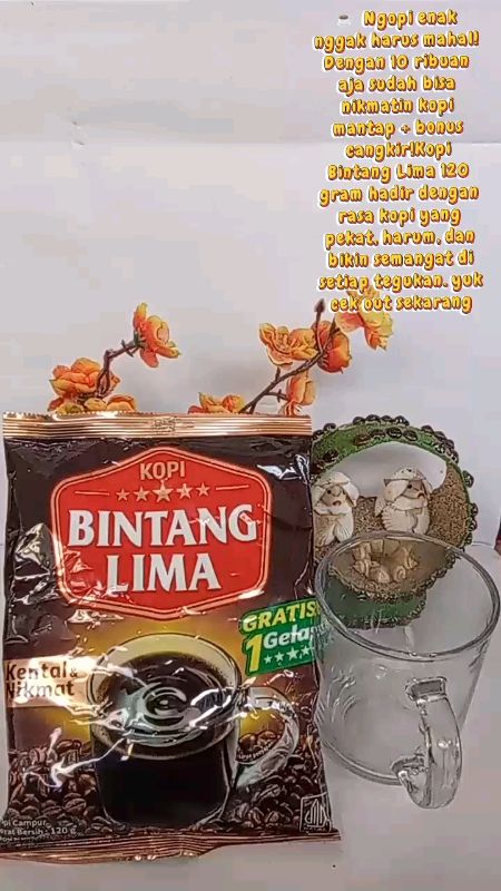 kopi bintang lima #kopiviral #kopihitam #kopibubuk #