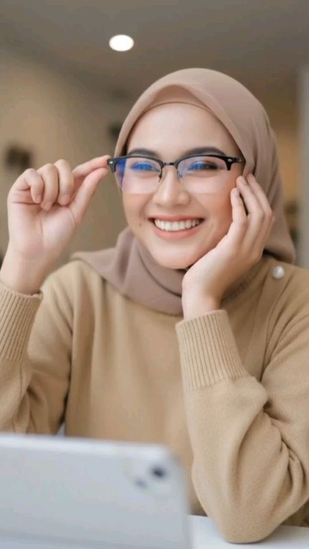 Kacamata Anti Radiasi Stylish 😎 Mata Nyaman, Tetap Fashionable! Hashtag: #KacamataAntiRadiasi #AntiSinarBiru #KacamataStylish #FashionUnisex