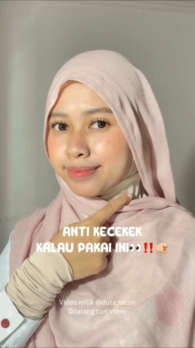 Anti kecekek pakai ciput ini #ciputninja #ciputantipusing #ciputleher #orangeshopz #innerhijab