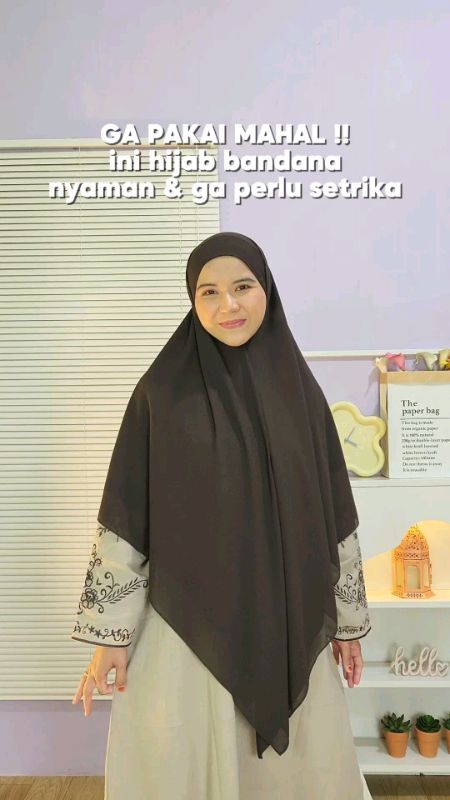 warna2nya jg cakep2 semua yg dr kiaka. rekomen bgt pokoknya #HijabViralDiShopee #hijabbandana #ViralDiShopeeVideo #PromoNonStop #RacunShopee