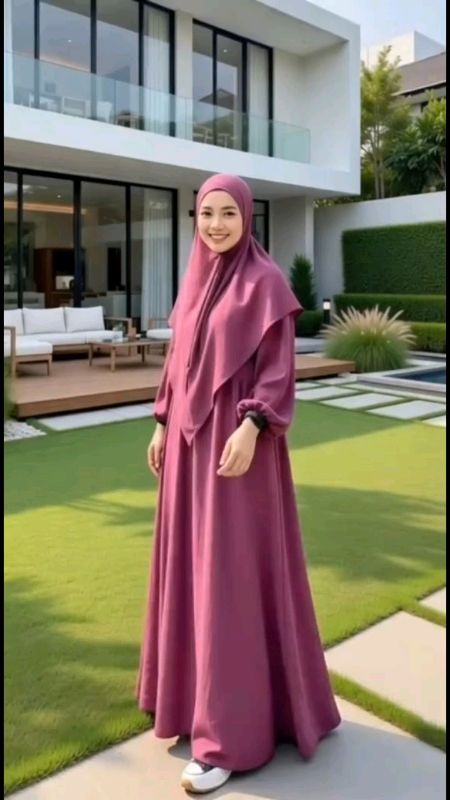 set gamis syar'i crinkle airflow terbaru nyaman dipakai 🥰🤏 sayang #fypdongggggggg #bajulebarn #Rachunshoppe #buruandiorderguys🥰