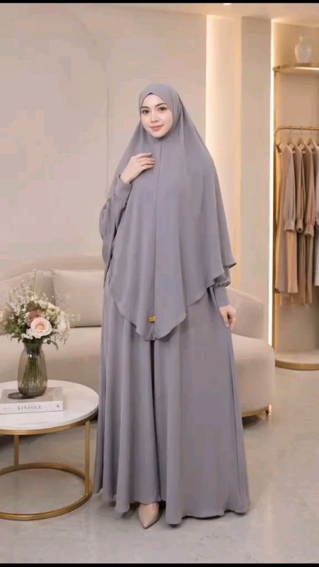 gamis faaza abaya syar'i set hijab nyaman dipakai 🥰🤏 sayang sehari hari #bajulebaran #Rachunshoppe #fypdongggggggg #BuruanCekBeliDiKeranjangmu👆