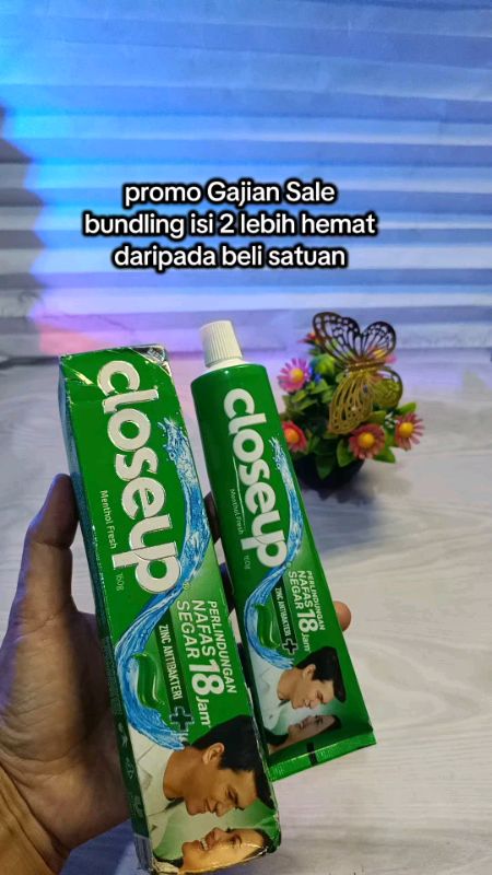 #CloseUpMentholFresh #Closeup #odolcloseup #closeupisi2 #GakNyeselBeliIni #BadaiTapiBudget #ViralDiShopeeVideo #bismillahfyp #CODinApa #gratisongkir