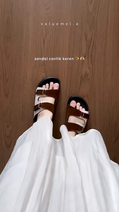 Sandal platform wanita murce #vinetic #sandalwanita #sandalkaret #sandalmurah