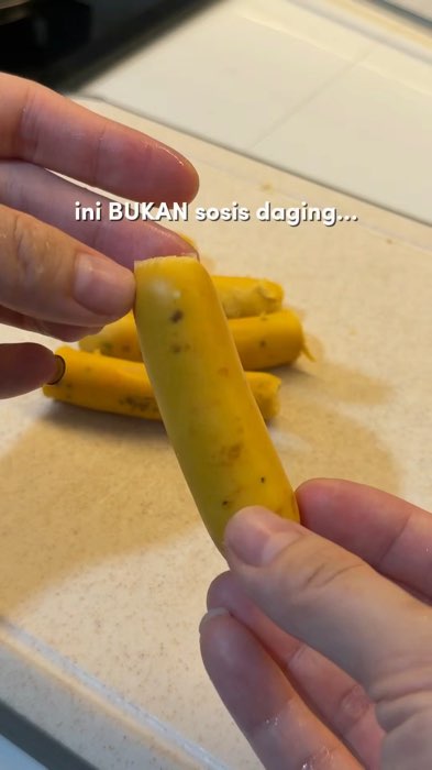 Ini BUKAN sosis daging, TAPI….
