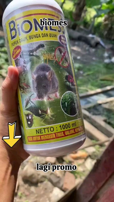 PUPUK BIOMESS Pengusir Tikus isi 1ltr#biomess #fyppppppppppppppppppppp