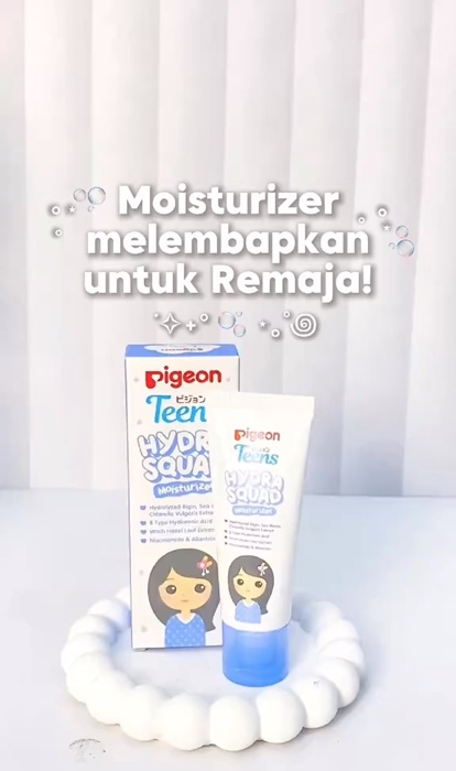 yuk check-out!!💙💙 #pigeonteensindonesia #moisturizerviral