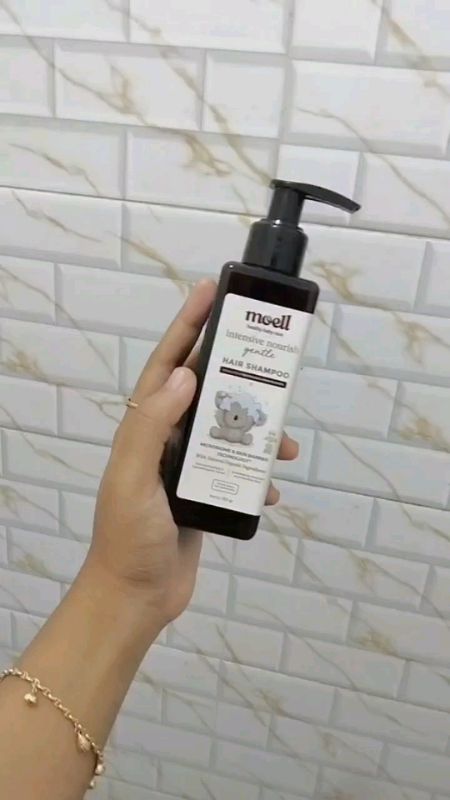 Moell Intensive Nourish Gentle Hair Shampoo Bayi Anak 185gr Dengan Calendula Oil#shampo #ShopeeReview #CODinApa #RacunShopee #ShopeeCOD #ShoopeLook