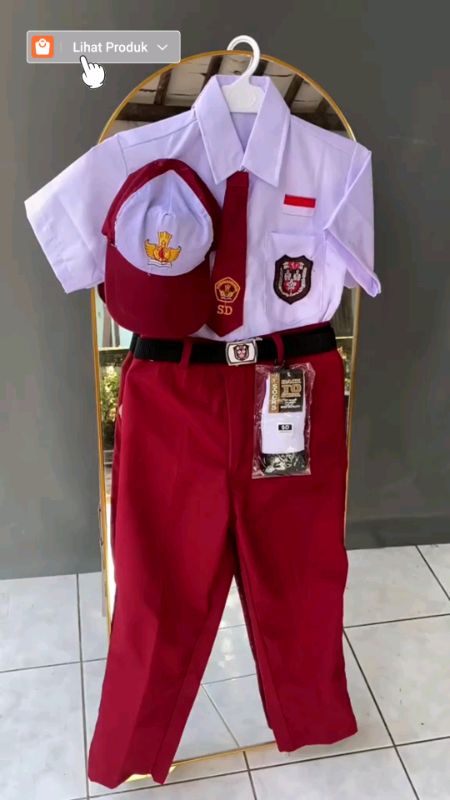 Promo Setelan Seragam Anak Prempuan #RacunShopee #ShopeeLook #ShopeeCOD #ShopeeReview #ShopeeReview #SpillBawaBerkah #seragamsekolah #SeragamSD