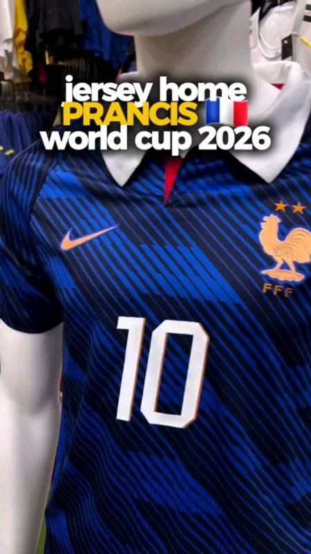 Jersey #Prancis 🇨🇵 Home 2026. #jerseybola #pialadunia2026 #worldcup2026 #mbappe #dembele #france #perancis #francia #blokecore #bajubola #worldcup