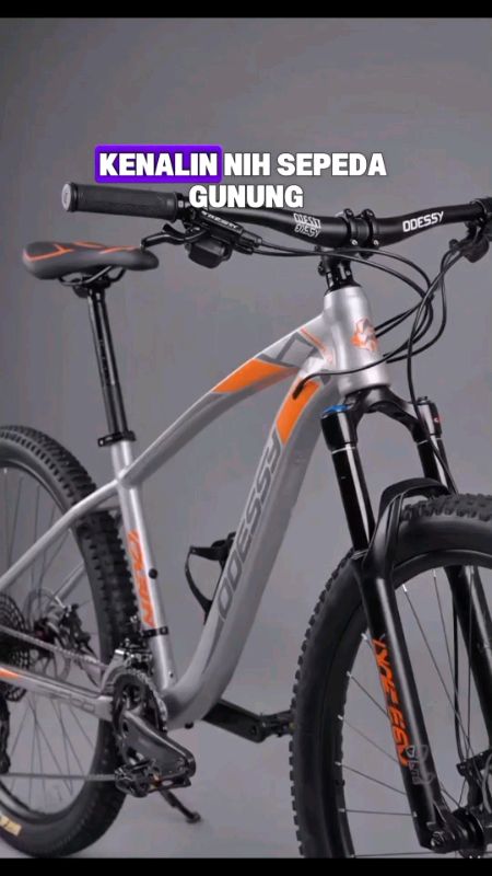 Sepeda Gunung Odessy Tank MTB AT 730 Ukuran 24 26 & 27,5 Inch Rem Double Discbrake #sepeda #sepedagunung #sepedamtb #ShopeeCOD #GratisOngkirRP0 #fyp