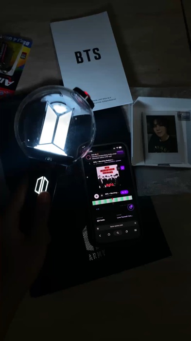 Armybomb udah ready buat konseran#armybomb #btsarmy