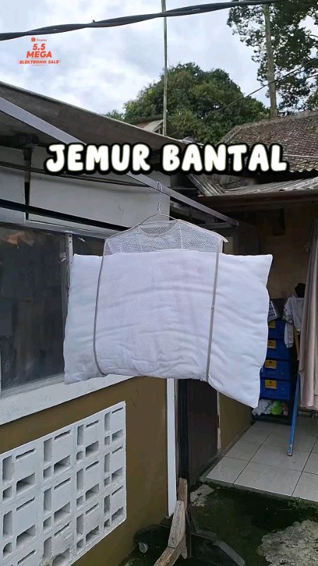 ga bingung lagi jemur bantal atau boneka dimana kalo udah punya ini #gantunganserbaguna #gantunganbantal #RacunShopee #ShopeeCOD