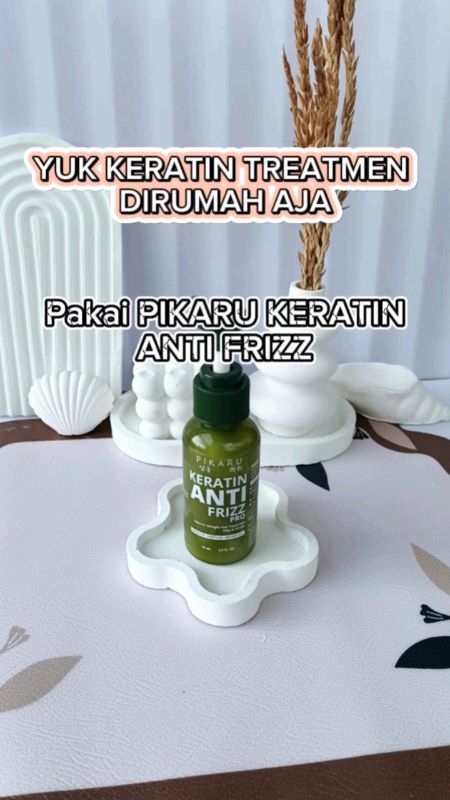 treatment dirumah aja yuk #pikarukeratinantifrizz #pikarutreatmentantifrizz #treatmentrambut #GakNyeselBeliIni #ViralDiShopeeVideo #RacunShopeeCheck