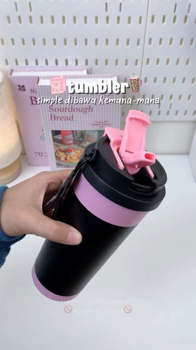 Tumbler keramik tahan dingin hingga 24 jam #tumbleraestethic #tumblertahandingin #tumblerkopi