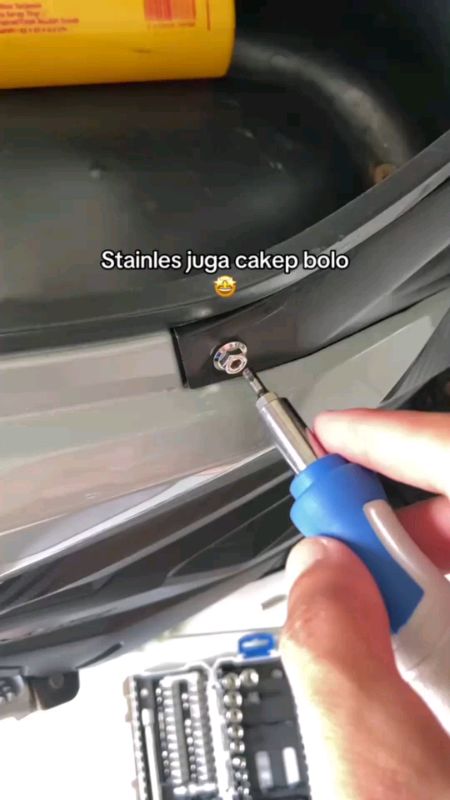 Ganti baud body noda heng biar makin bersih #bautheng #bautprobolt #bautchromemotor #bautmurah