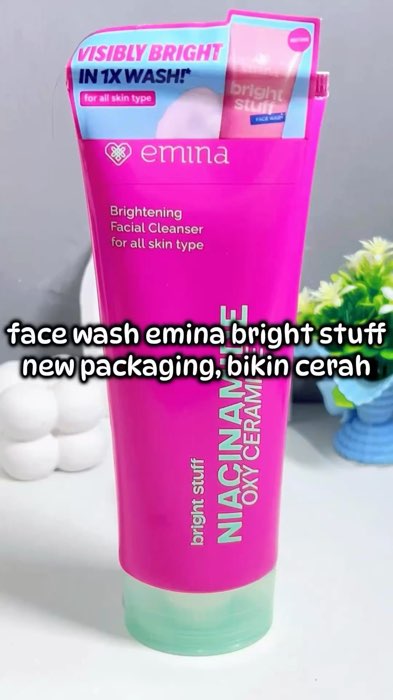 new emina face wash #eminafacewash #SpillBawaBerkah #ShopeeBeautyHaul #eminabrightstufffacialwash #facewashemina #eminabrightstuffseries #emina