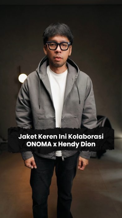 Hoodie tebal ini berbahan duck canvas dan cocok buat dipake kemana aja! #hoodie #jaket #jacket #mensfashion #menswear