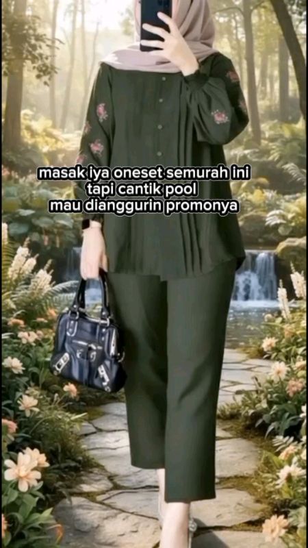 #oneset#setelan#onesetwanita #setelanwanitakekinian #setelanwanitamurah #SpillRacunShopee#RacunShopee #FashiondiShopee
