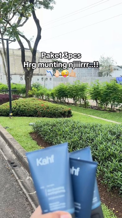 Kahf paket 3pcs harga oleng #kahf #KahfFaceWash