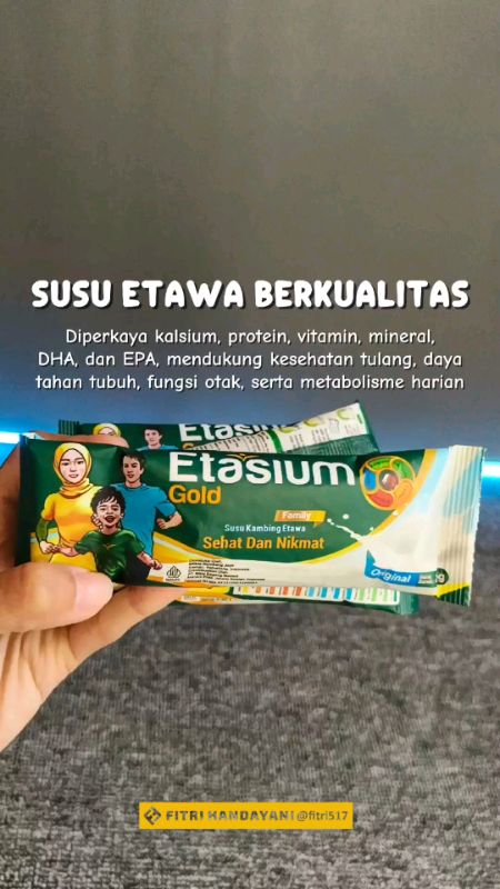 Susu Kambing Etawa Etasium Gold #susu #susukambing #susuetawa #susukambingetawa #etawa #etasium #etasiumgold