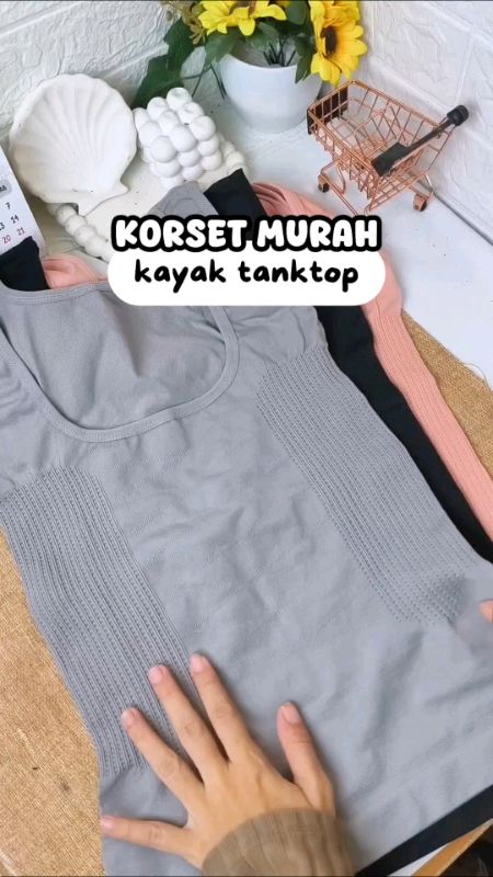 tanktop korset bye perut bergelambir #korsettanktop #korsetpembentukbody #korsetperut