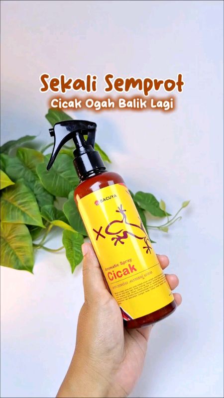 #bacuyaanticicak #BACUYA #bacuyaspraycicak #anticicak #pengusircicak #BadaiTapiBudget #55sale #paydaysale #SpillBawaBerkah #PromoNonStop #Diskon40RB