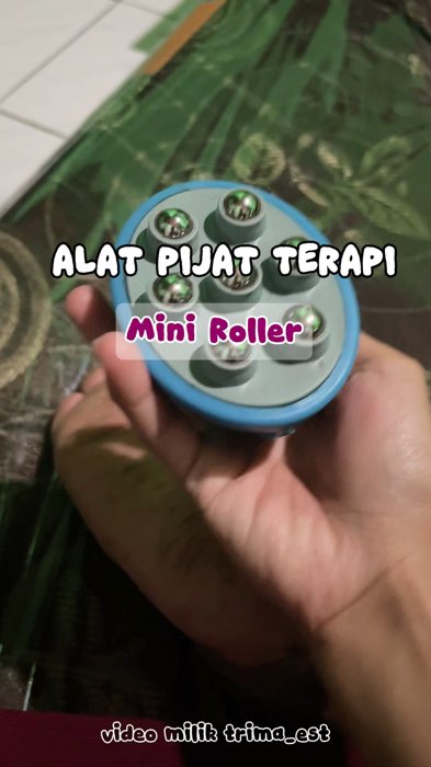 Alat pijat mini roller #alatpijat #alatterapikaki #miniroller