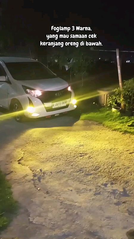 Foglamp LED 3 Warna, yang mau samaan klik keranjang oreng #PromoNonStop #ViralDiShopeeVideo #ShopeeCOD #GratisOngkirRP0 #foglamp