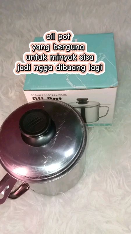 oil pot saringan minyak #oilpotsaringanminyak #oilpotstainlesssteel #oilpot #SpillRacunShopee #RacunShopee #shopeevideo