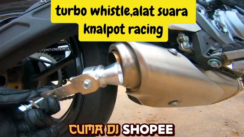 turbo whistle alat suara knalpot racing#racunshopee#turbowhistle#alatsuaraknalpotracing
