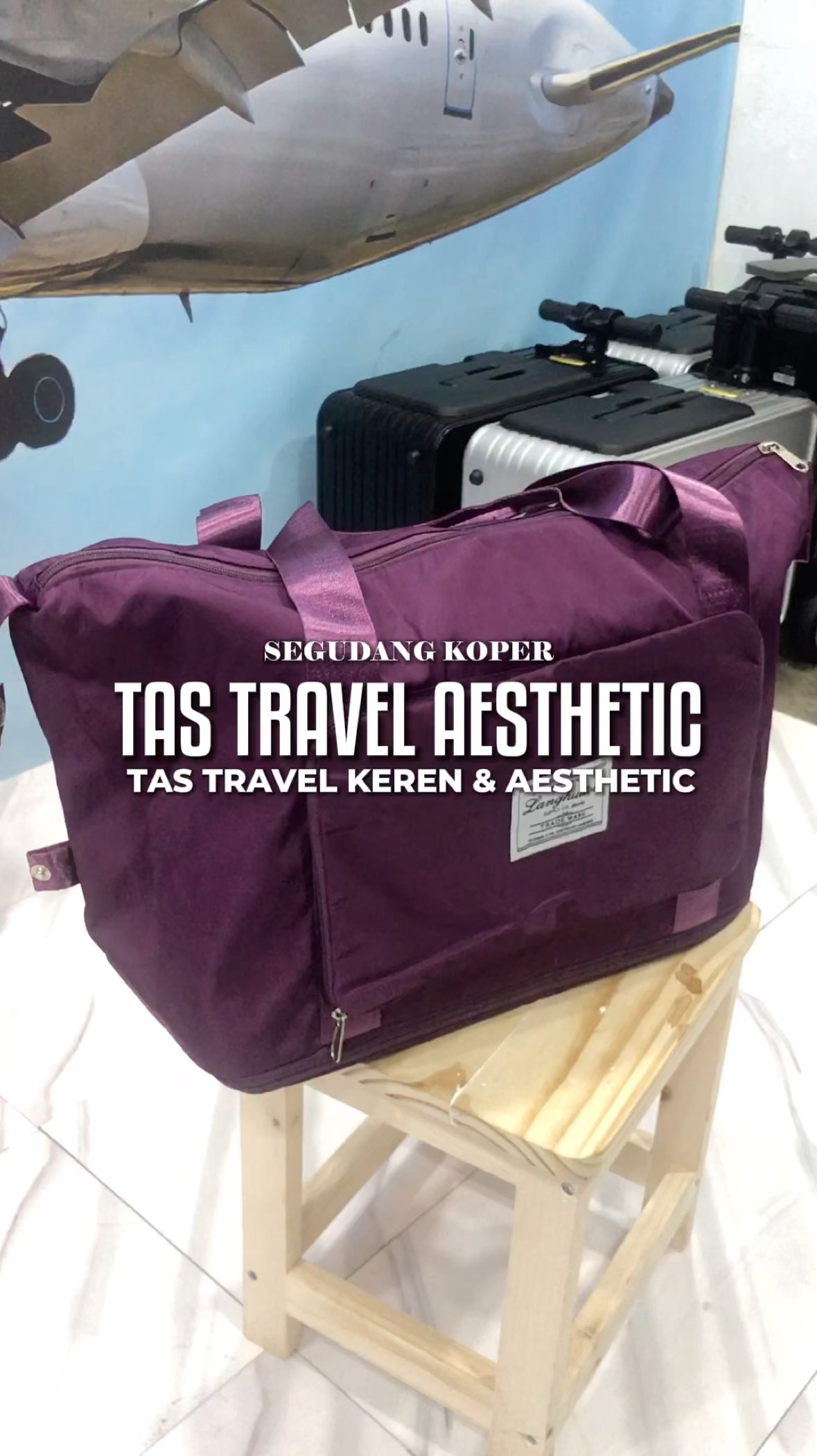Tas trevel kekinian jaman now tuttoo #trending #trendingvideo #trendingviral #vidioviral #kopermurah #koper #shopeevideo #ShopeeFashionHaul