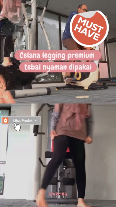 Legging premium bahan tebal dan melar 👖#leggingmurah #leggingpremium #GaNyeselBeliIni #ReviewShopeeVideo #Potongan40Persen #DiskonShopeeChek