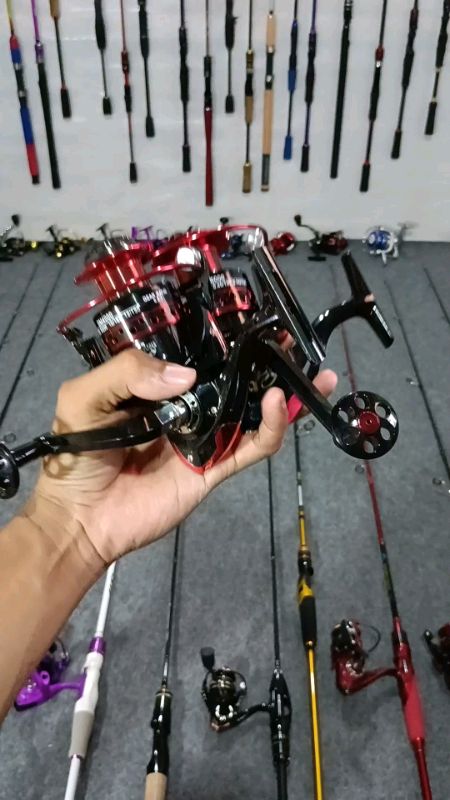 Reel pancing dari Aquapro bosku #1setalatpancing #joranpancing #reelpancing #joranpancingmurah #reelpancingmurah