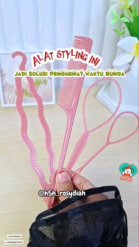 #setstylingrambut #RacunShopee #alatpenatarambut #sisirrambut #sisiranak #SpillRacunShopee #DiskonRacunShopee #ViralDiShopeeVideo #SpillBawaBerkah