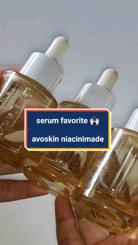 udah pake dari SMA sampai sekarang, suka banget sama hasilnya ✨🙌🏻 #avoskinniacinamide #avoskinserum #avoskinbeauty #beauty #ShopeeBeautyHaul