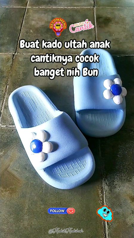 Nyaman pilihan utamaku #sandalanak #sandalanakperempuan #sandalanakcewek #sandalanakbunga #sandalanakmurah #RacunShopee #SpillBawaBerkah #ShopeeLook