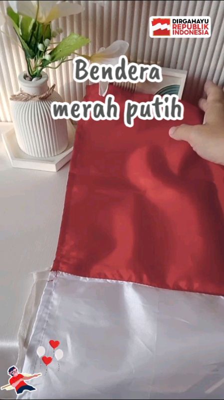 Bendera merah putih #RacunShopee #TipsHematKu #benderamerahputih #Diskon50Persen #bendera #ShopeeCOD #ShopeeBikinBikin #Diskon40RB #SpillBawaBerkah