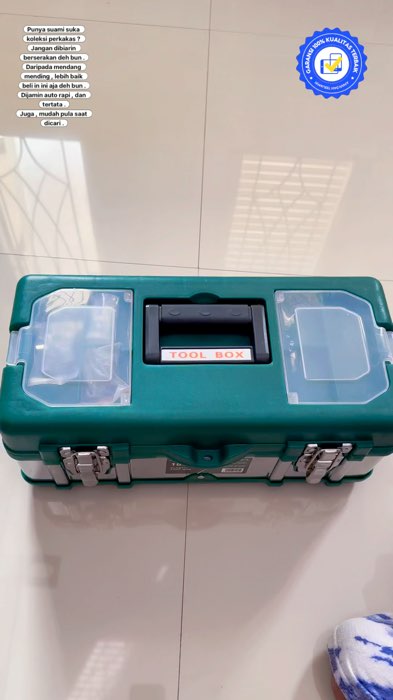 Toolbox #isku #toolbox #toolboxISKU #toolboxperkakas #perkakas #boxpenyimpananserbaguna #RacunShopee #RacunShopeeCheck #GratisOngkirRP0 #ShopeeLook