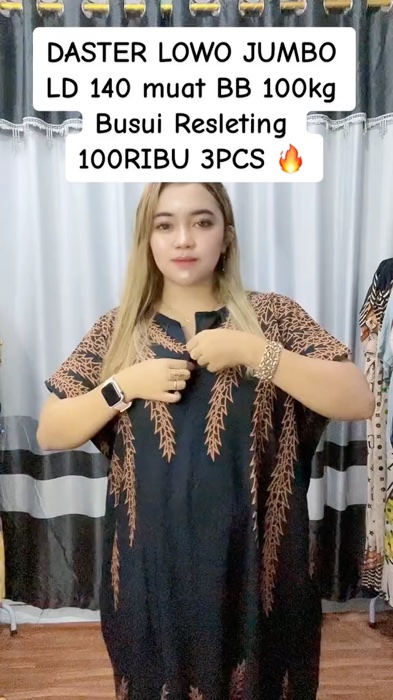 darser dengan bahan adem 100k dapat 3 looo gaiisss 😍😍 #dastermurah #dasterbusui #dasteradem