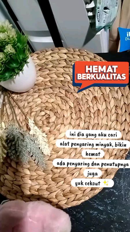 Penyaring minyak oil pot #penyaringminyak #penyaringminyakgoreng #cashbackshopeevideo #oilpotsaringanminyak