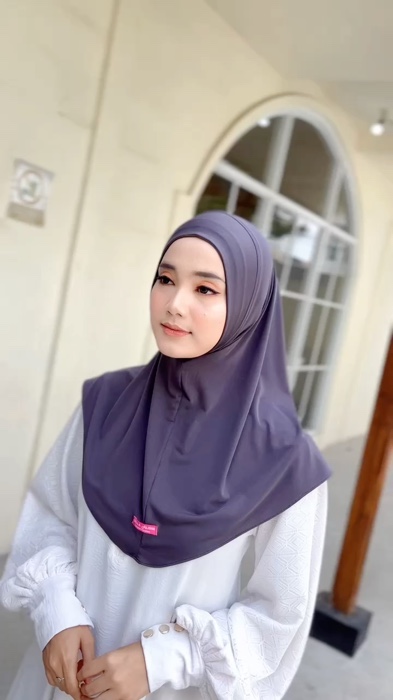 Simple, Praktis, Hemat Waktu, Tinggal Slup Langsung Cantik 😍 #hijabinstan #hijabbergo #hijabdaily #hijabcantik