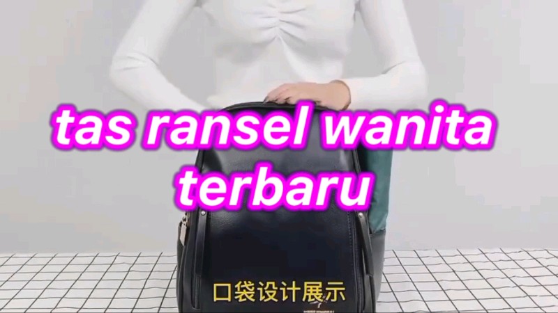 tas ransel wanita kulit terbaru #RacunShopeeCantik #RacunShopeeUnik #RacunShopeeHemat #RacunShopeeAksesoris #RacunShopee #GRATISONGKIR