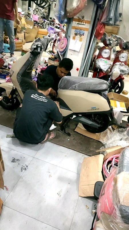 sepeda listrik uwinfly M75 #sepedalistrik #sepedalistrikmurah #sepedalistrikviral #sepedalistrikkekinian #sepedalistrikuwinfly #racunshopeee