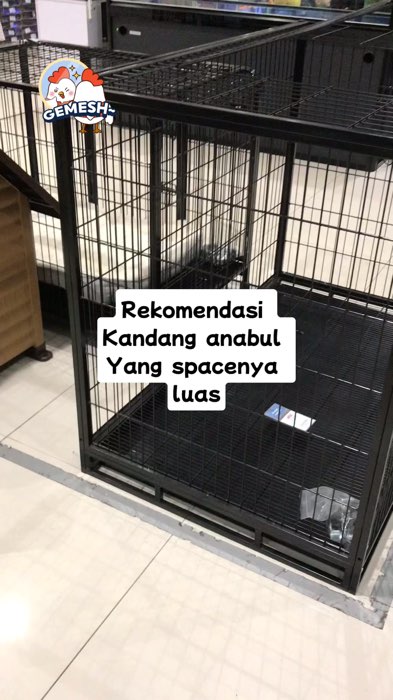 Kandang anabul space luas ✨#RacunShopee #GratisOngkirRP0 #GakNyeselBeliIni #BadaiTapiBudget #kandanghewan #kandangkucing #GratisOngkirRP0 #kandang