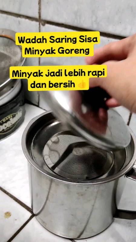 Oil Pot Wadah Saringan Minyak #RacunShopee #Cashback20Persen #terbaikdishopee2023 #minyakmurah #oilpotsaringanminyak #RacunShopee #codcekdulu #oilpot