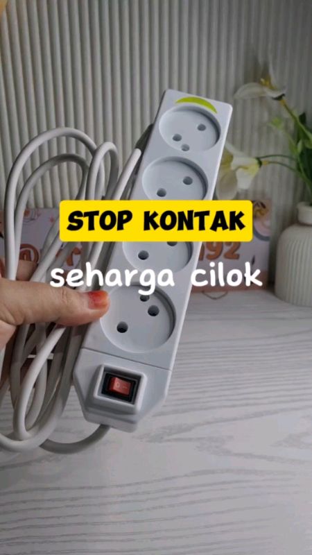Stop kontak gepeng ringan #RacunShopee #SpillRacunShopee #ViralDiShopeeVideo #GratisOngkirRP0 #GakNyeselBeliIni #stopkontak #stopkontakgepeng