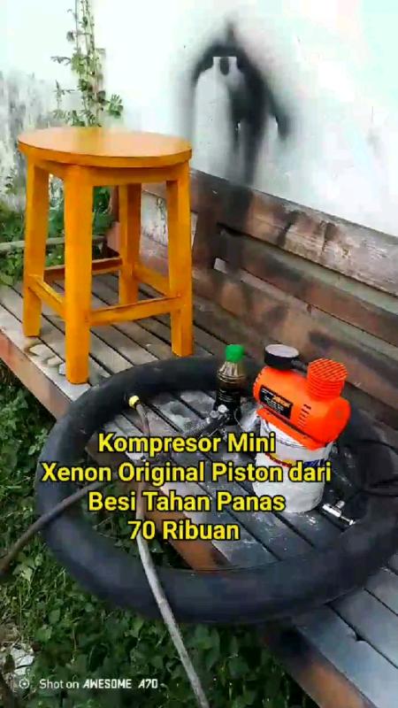 kompresor mini Xenon Original #RacunShopee #SpillRacunShopee #SpillBawaBerkah #kompresormini #pompaangin #pompaban #xenon #original